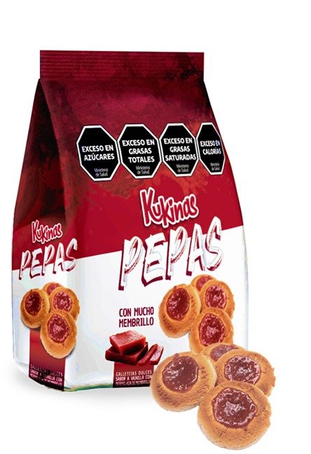 Producto - Galletas pepas 300gr [KUKINAS]