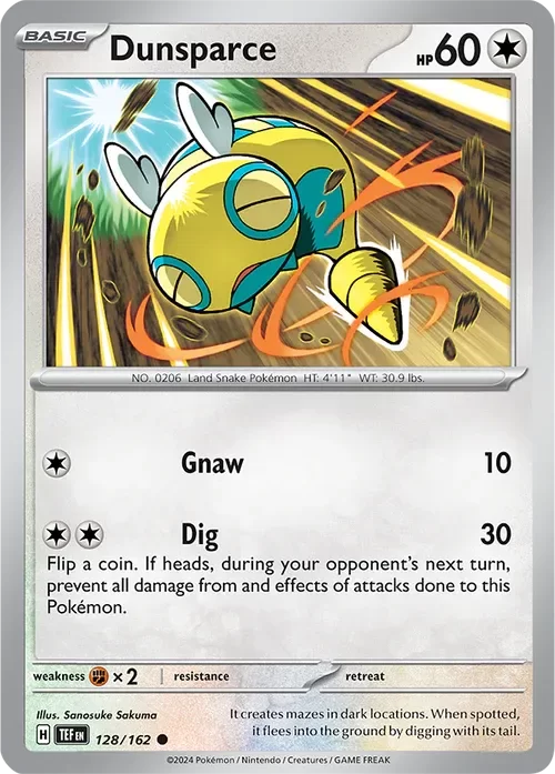 Producto - Dunsparce - 128/162 - Temporal Forces