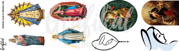 Producto - Transfer Color UV Religioso 008