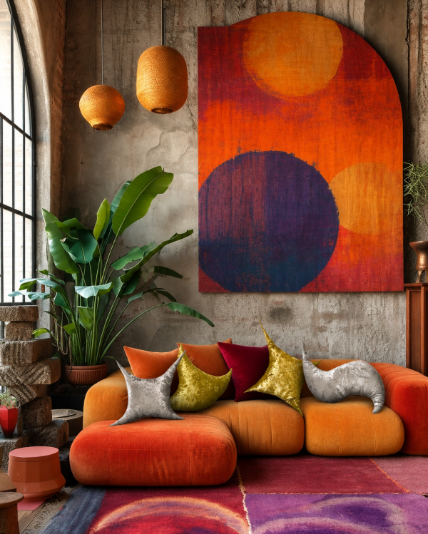 Producto - Almohadón Decorativo Abstract - Tribal 2 - Plateado - 4