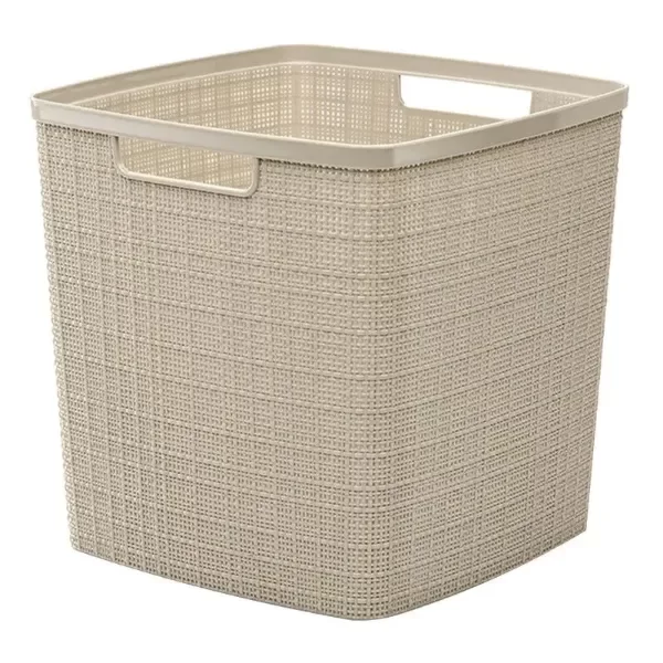 Producto - CANASTO SIMIL YUTE RECTANGULAR CHICO 17 L