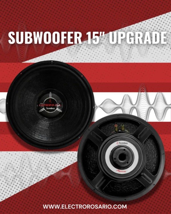 Producto - SUBWOOFER 15" UPGRADE