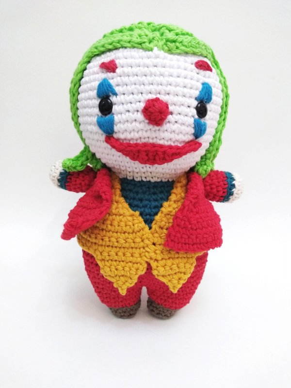 Joker - Patrón paso a paso - Universo Cora King