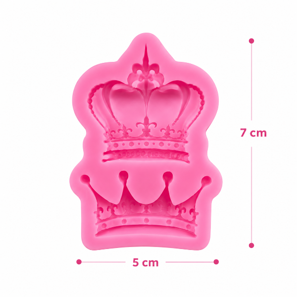 Producto - Molde 2 corona rosa 2S3