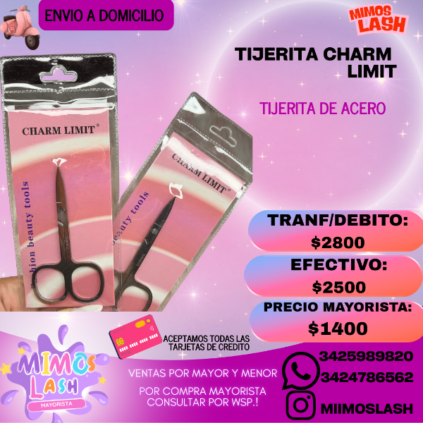 Producto - Tijerita charm limit