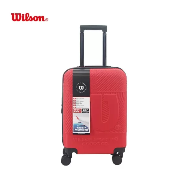 Producto - Carry on 20" ABS Wilson rojo 65-1751R20