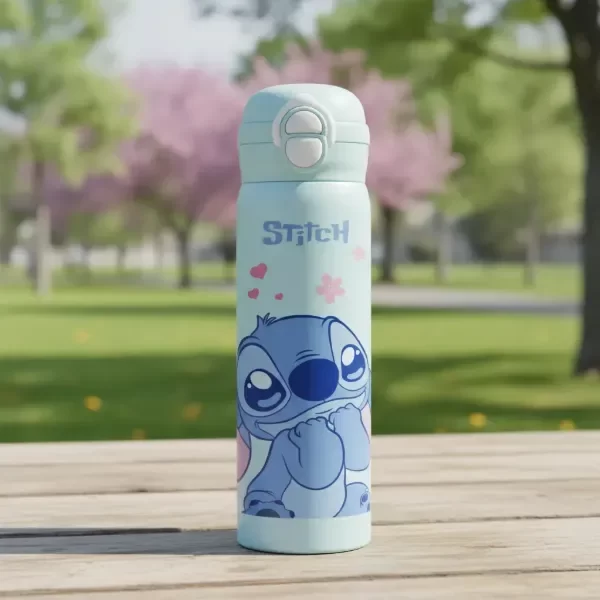 Producto - Botella Termica Stitch  Kuromi 500ml Frio Calor