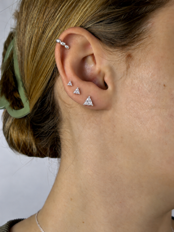 Producto - TRÍO AROS DE PLATA Y CUFF 0031 - 1