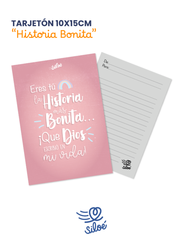 Producto - Tarjetón - "La historia más bonita"