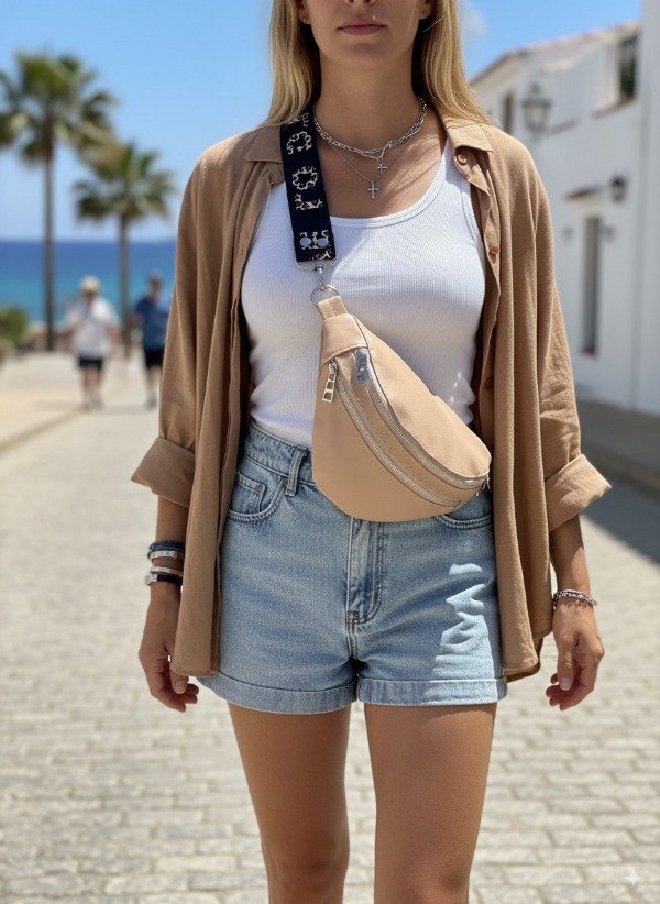 Producto - Riñonera beige