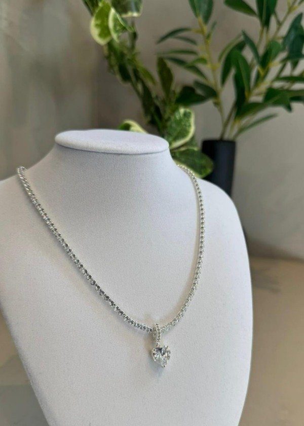 Producto - CADENA ENGARZADA CORAZON