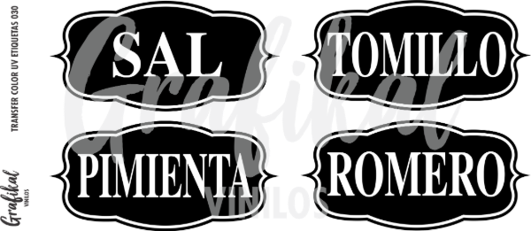 Producto - Transfer Color UV Etiquetas 030