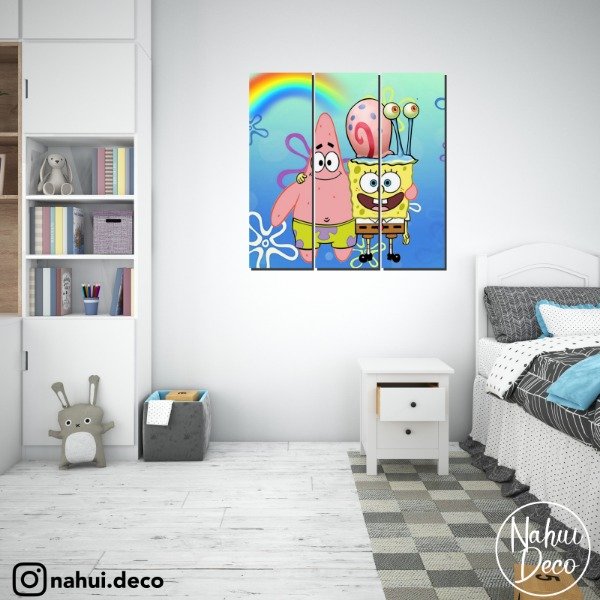 Producto - Bob Esponja Triptico MOD 2