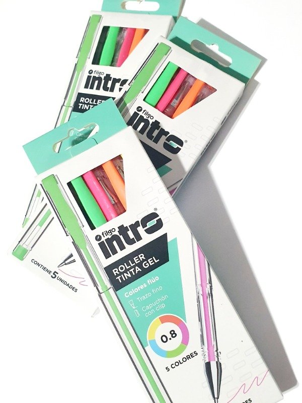 Producto - Birome Filgo Intro Fluo x5