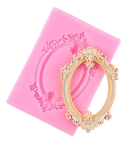 Producto - MOLDE SILICONA MARCO VINTAGE OVAL