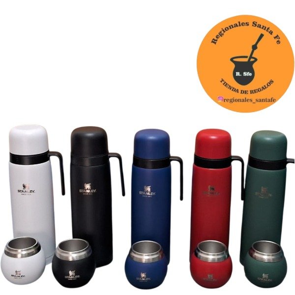 Producto - Termo media manija color con mate termico