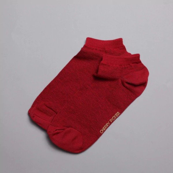 Producto - SOQUETES COMBED BASIC - ROJO