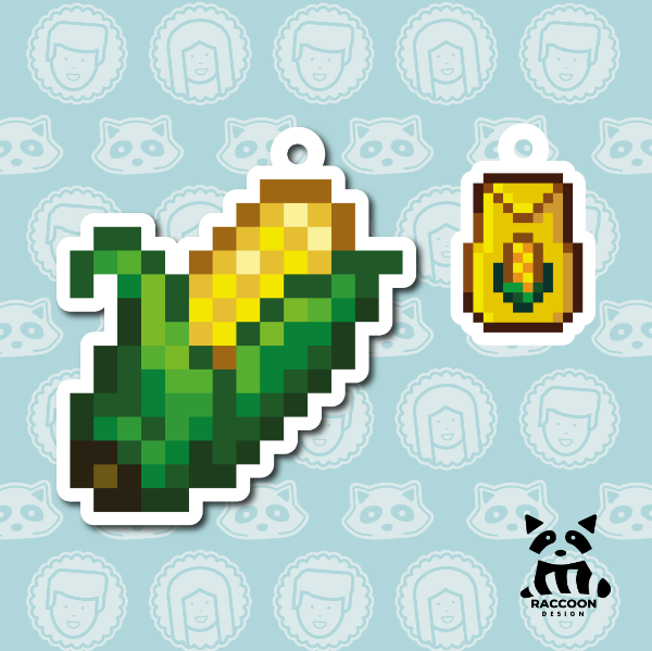 Producto - Llavero Maíz - Stardew Valley