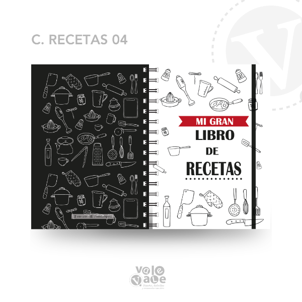 Producto - Cuad. Recetas 04D