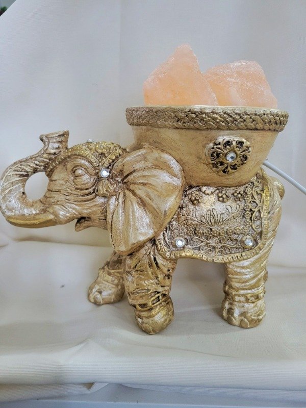 Producto - ELEFANTE GRANDE LÁMPARA DE SAL