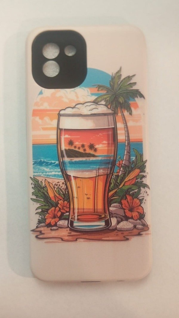 Producto - Funda Rígida Alto Impacto Cerveza para Samsung A03