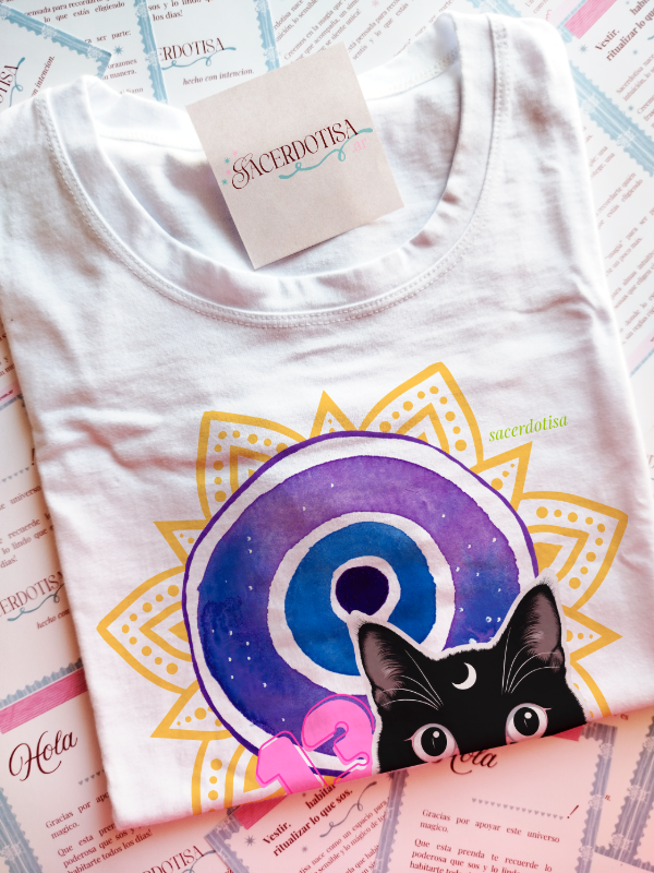 Producto - Remera gato protector