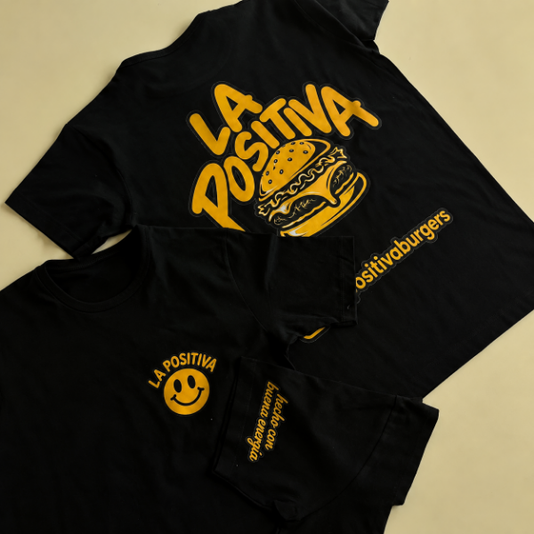 Producto - Remera Negra de Algodón Personalizada DTF Textil - Adultos - 2