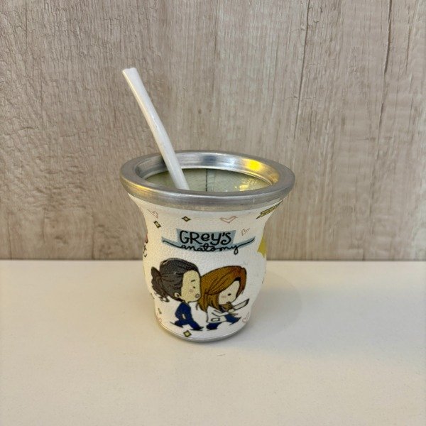 Producto - Mate de vidrio Greys Anatomy