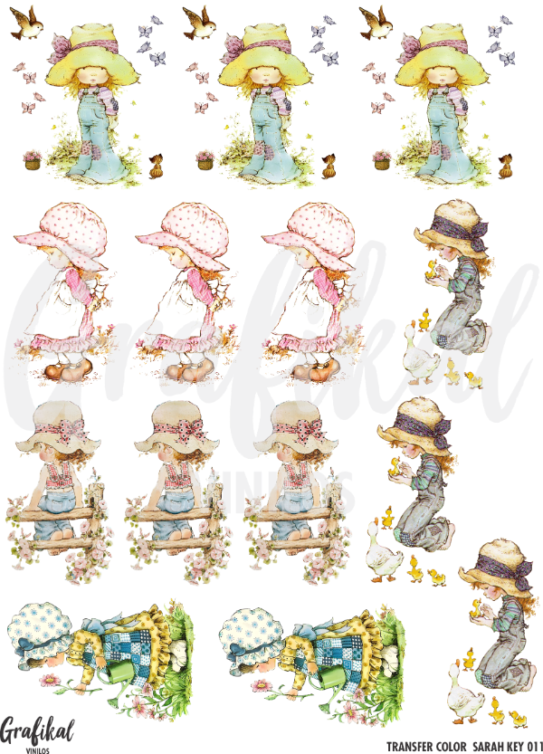 Producto - Transfer Color Sarah Key 011