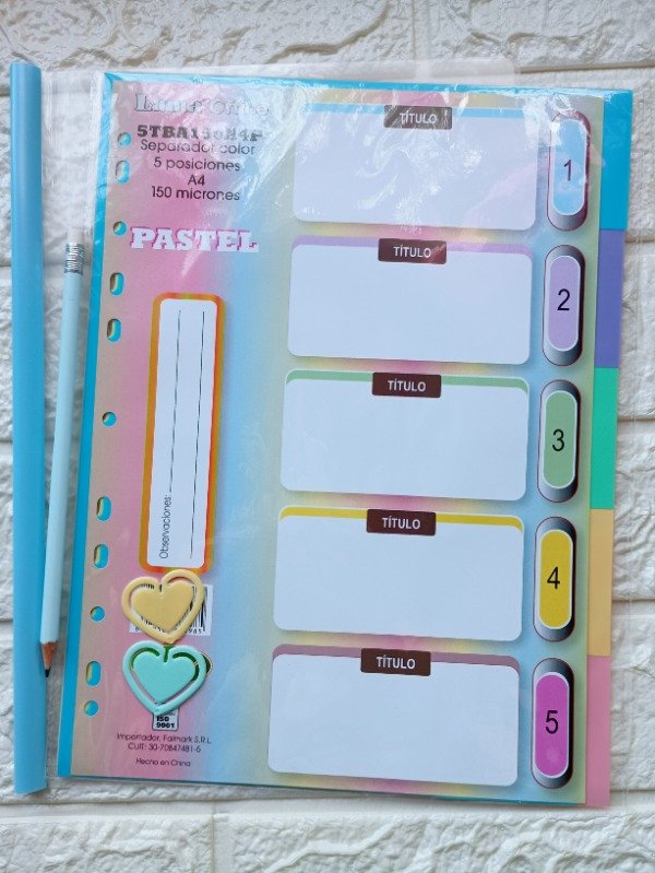 Producto - Combo Separadores Plásticos