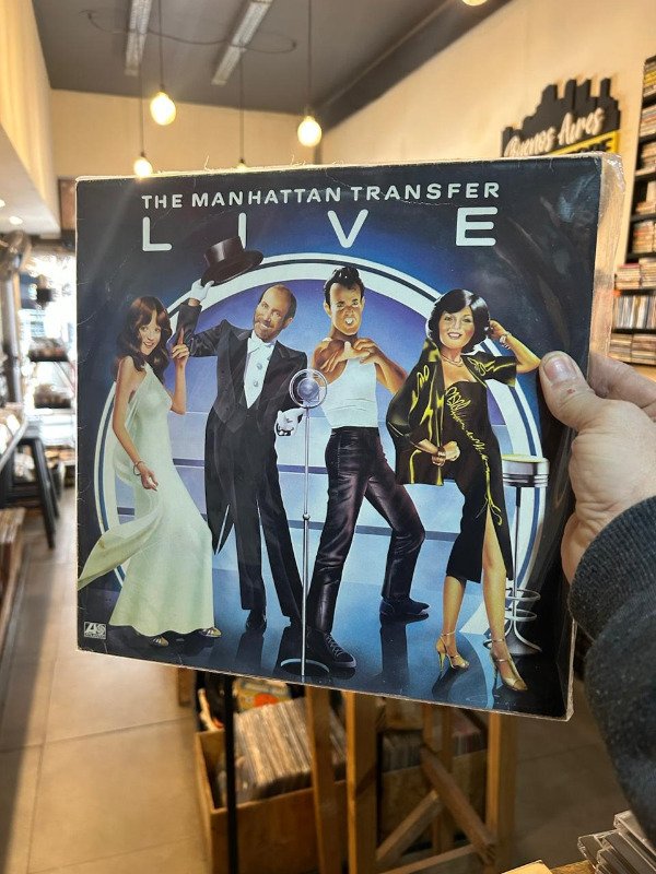 Producto - The Manhattan Transfer Live Vinilo importado