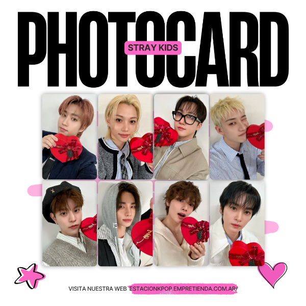 Producto - SET PHOTOCARDS STRAY KIDS LOVELY SELCAS