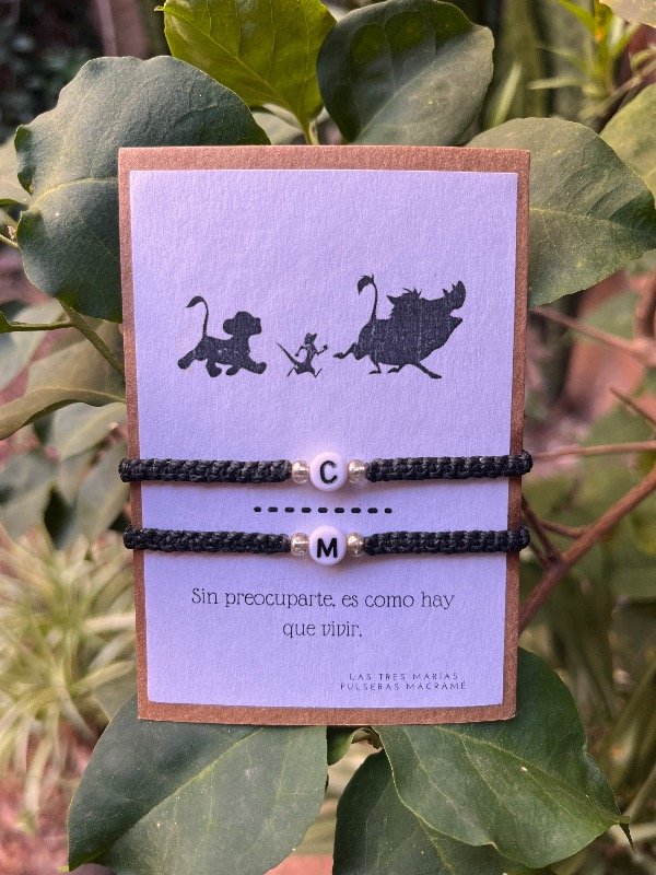 Producto - Pulseras con Iniciales