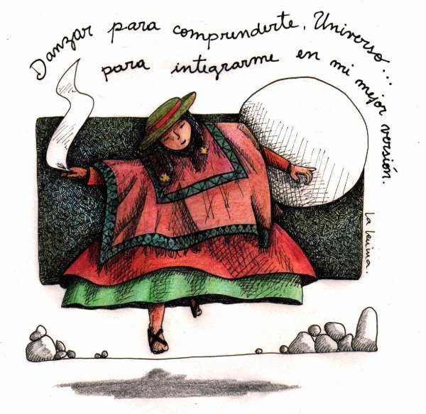 Producto - Calco "Danzar para comprenderte Universo para integrarme de mi mejor versión"