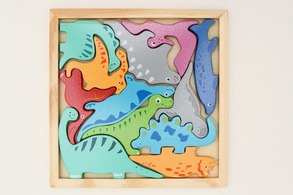 Producto - ROMPECABEZAS BLOQUES "DINO MUNDO"