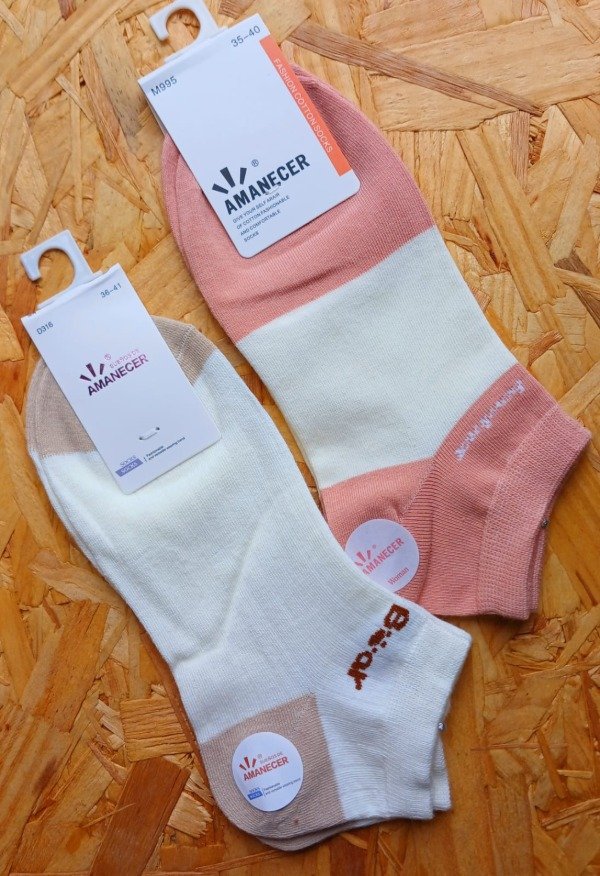 Producto - PACK MEDIAS ADULTO ROSA Y CRUDO + CRUDO Y BEIGE