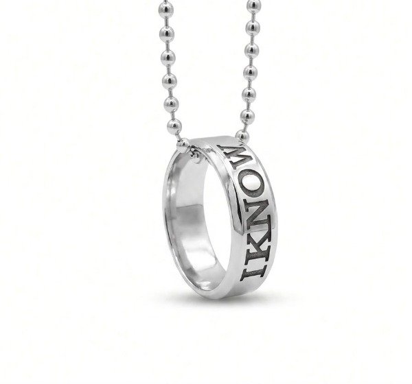 Producto - SET COLLARES ANILLOS ACERO GRABADOS - 1
