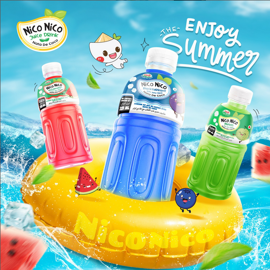 Producto - Jugos de frutas con nata de coco - Nico Nico - Ingrese para elegir