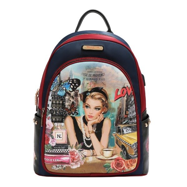 Producto - Mochila con Porta Celular Sabina Imagines Nicole Lee - 4