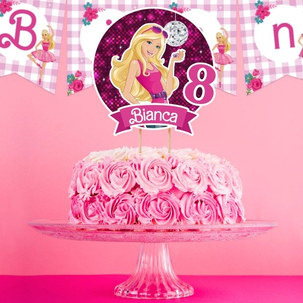 Producto - Kit Imprimible Cumpleaños "Barbie"