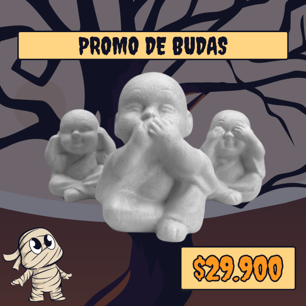 Producto - 3 Budas a elección N10