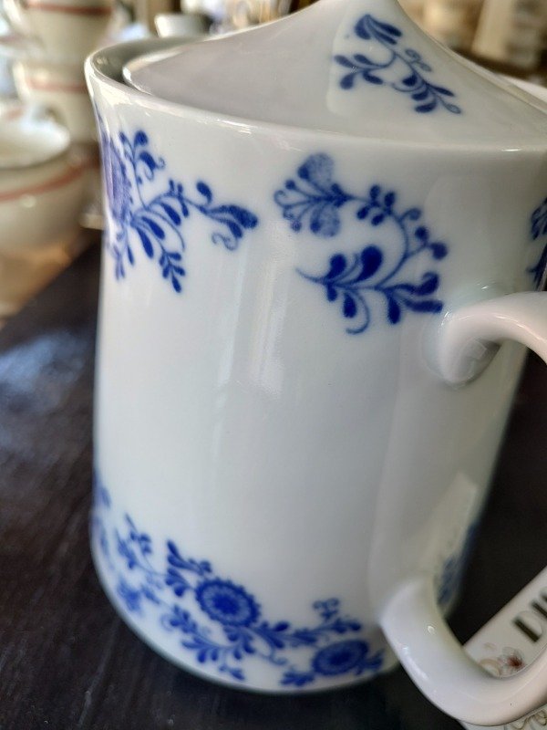 Producto - Tetera Marly azul flores - 5