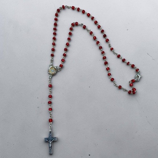 Producto - ROSARIO CHICO CON CUENTAS ROJAS CENTRO ESPIRITU SANTO - ROS#98