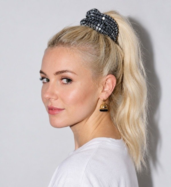 Producto - Scrunchie Silver - 0