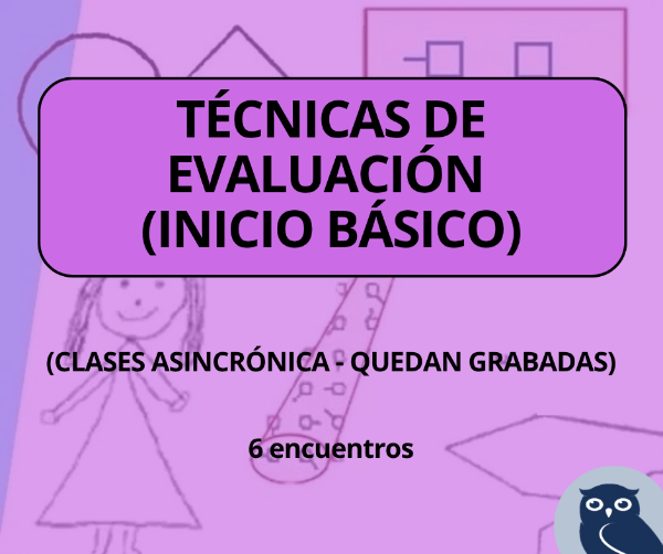 Producto - Técnicas de Evaluación Psicológica (Inicio Basico) - 0