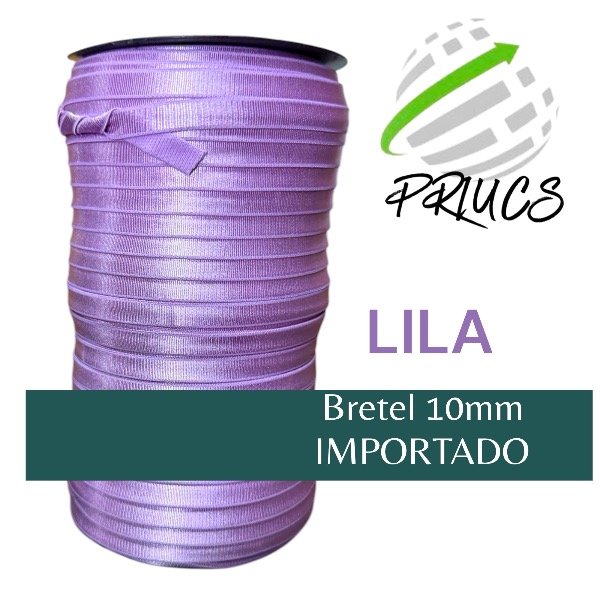 Producto - Bretel 10mm Importado Lila Rasado Cono