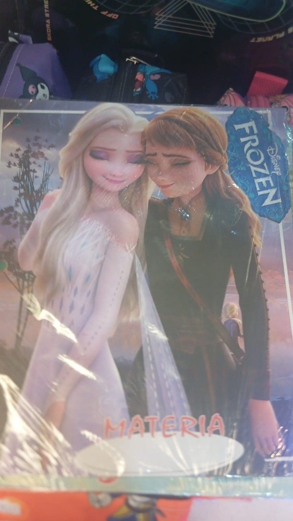 Producto - Carátula Económica Frozen - 1