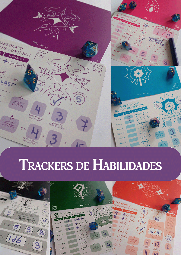 Producto - Tracker de Habilidades  Dungeons and Dragons - 0