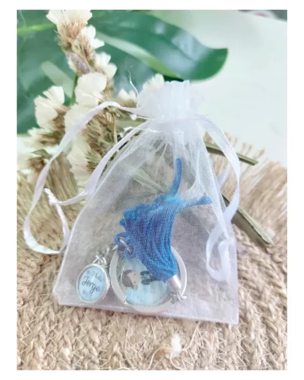 Producto - Bolsa de organza 12x14cm blanco x 10 unidades