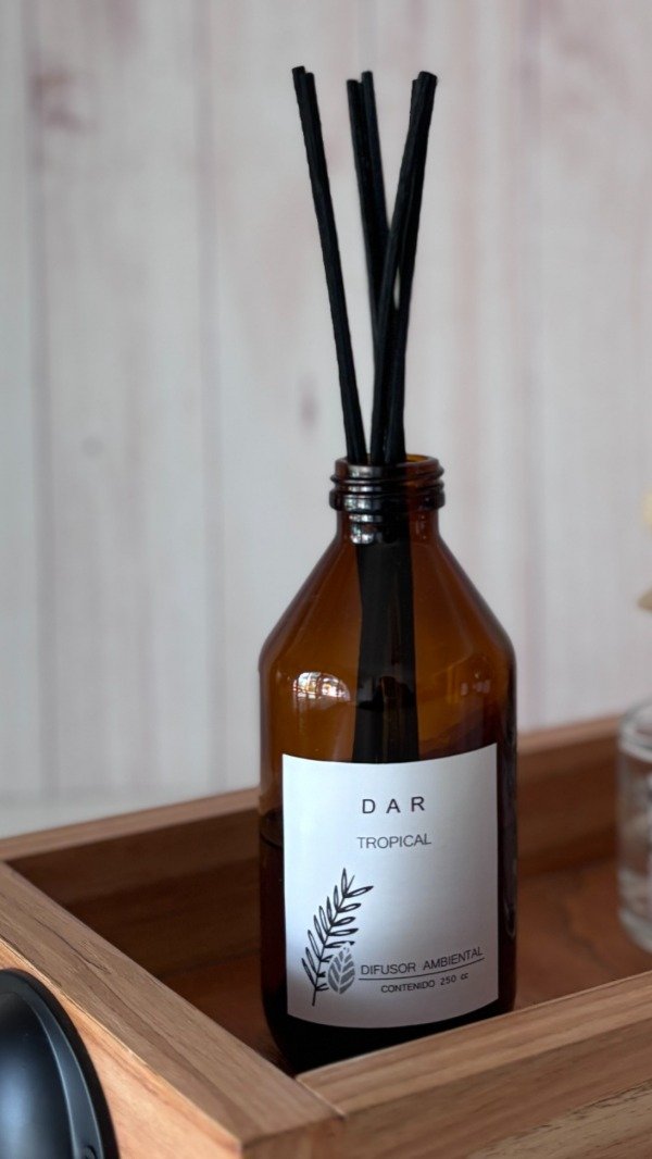 Producto - DIFUSOR CON VARILLAS AMBAR